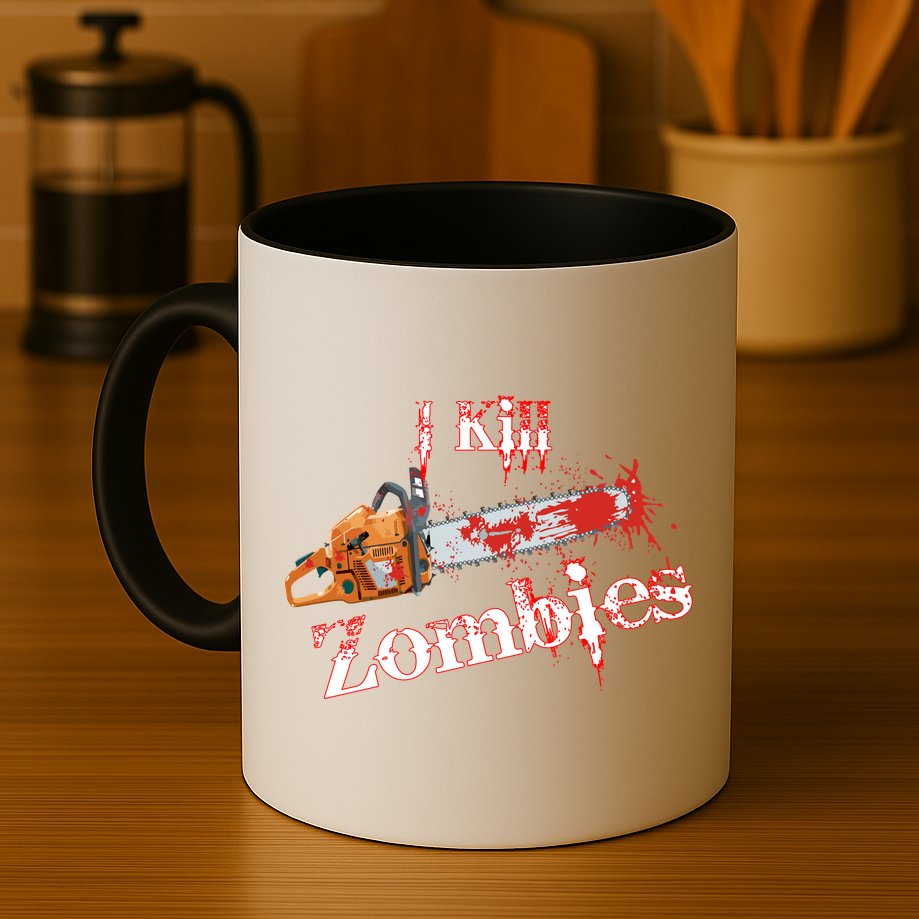 I Chainsaw Zombies Mug