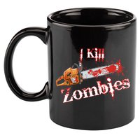 I Chainsaw Zombies 11oz C Handle Ceramic Mug