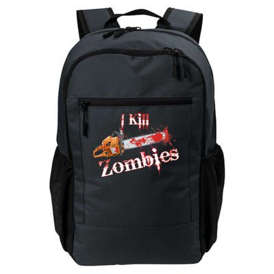 I Chainsaw Zombies Daily Commute Backpack