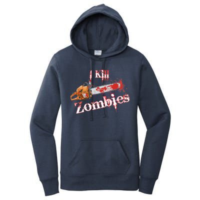 I Chainsaw Zombies Women's Pullover Hoodie