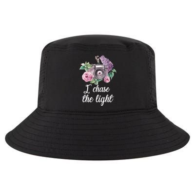 I Chase the Light Camera Cool Comfort Performance Bucket Hat