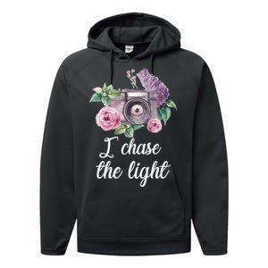 I Chase the Light Camera Performance Fleece Hoodie