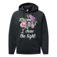 I Chase the Light Camera Performance Fleece Hoodie