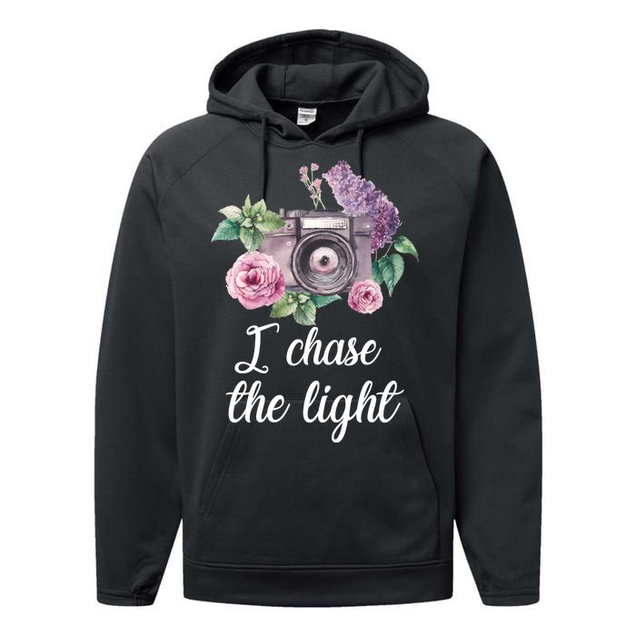 I Chase the Light Camera Performance Fleece Hoodie