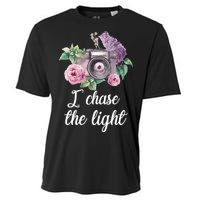 I Chase the Light Camera Cooling Performance Crew T-Shirt