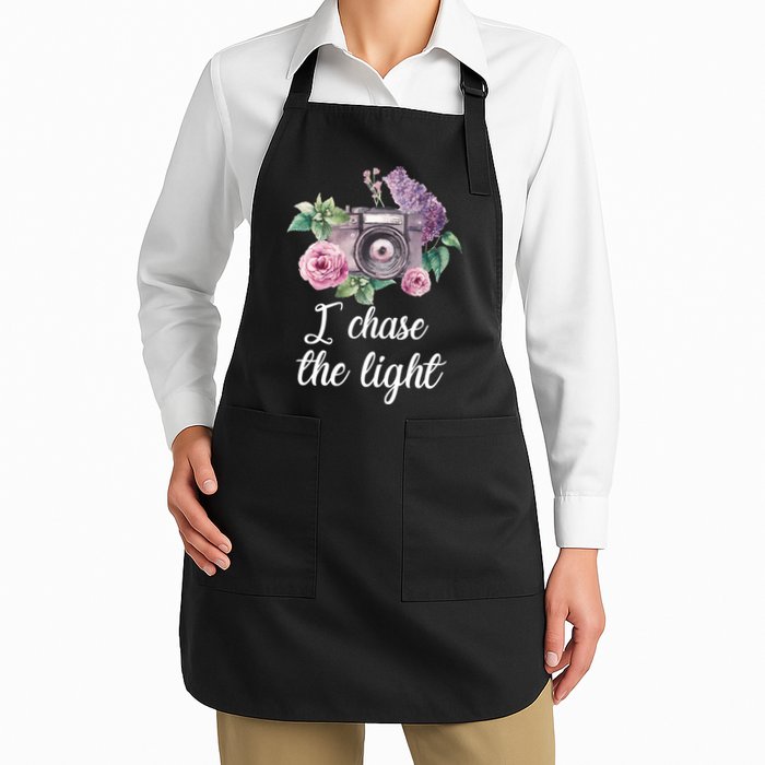 I Chase the Light Camera Apron
