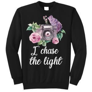 I Chase the Light Camera Sweatshirt