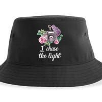 I Chase the Light Camera Sustainable Bucket Hat