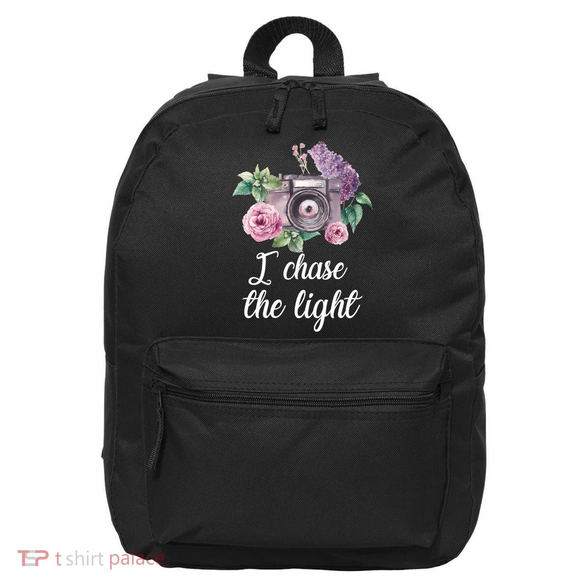 I Chase the Light Camera 16 in Basic Backpack