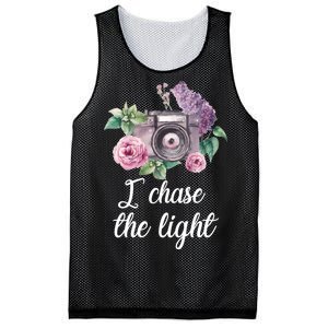 I Chase the Light Camera Mesh Reversible Basketball Jersey Tank