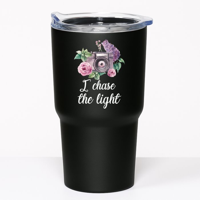 I Chase the Light Camera Tumbler