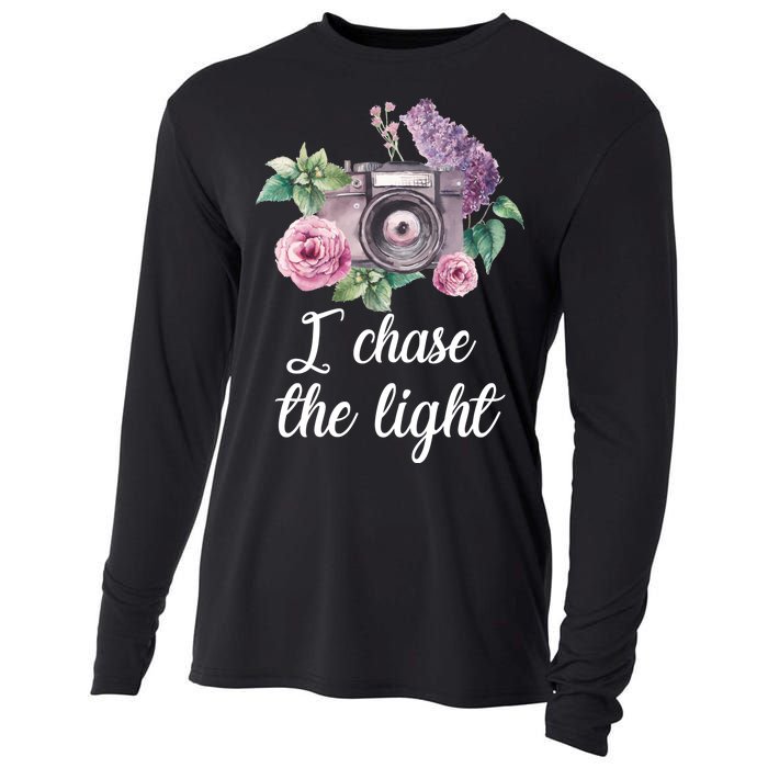 I Chase the Light Camera Cooling Performance Long Sleeve Crew