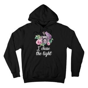 I Chase the Light Camera Tall Hoodie