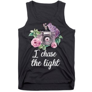 I Chase the Light Camera Tank Top