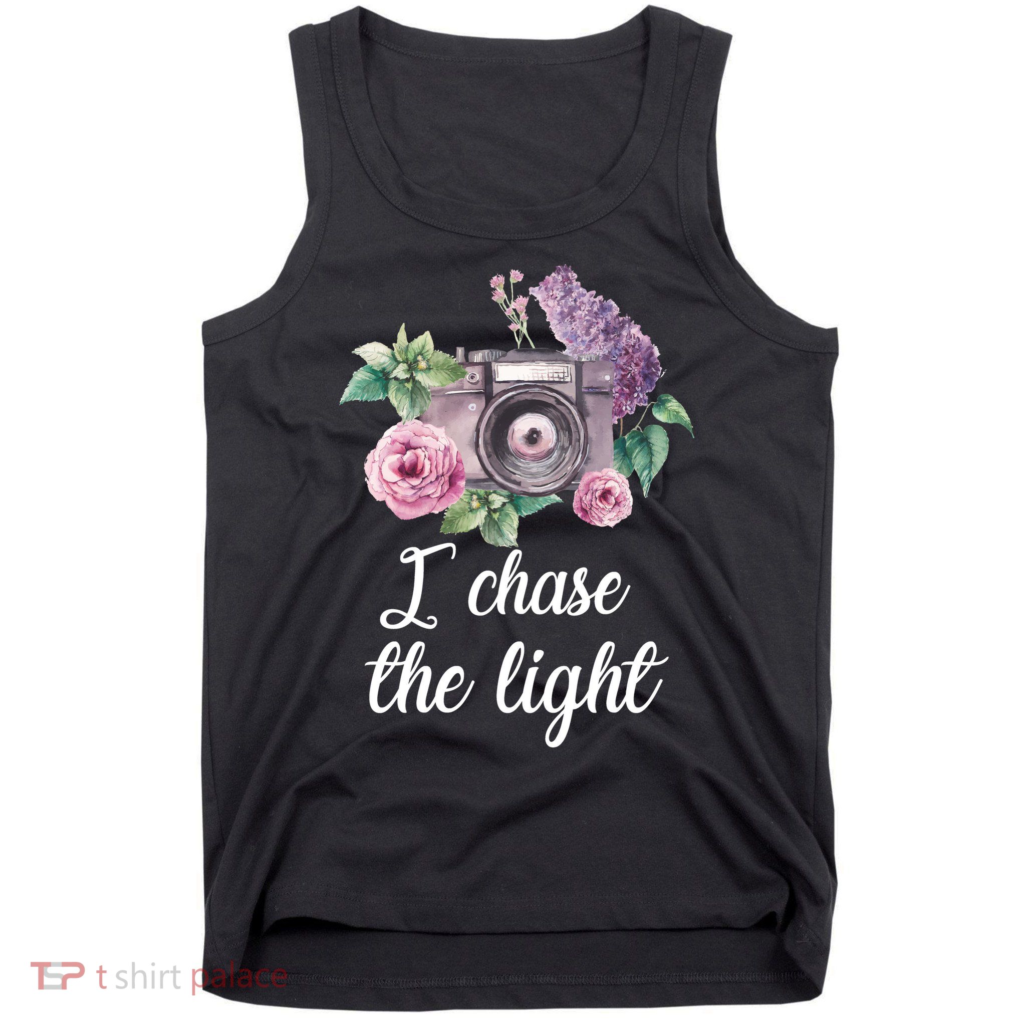 I Chase the Light Camera Tank Top