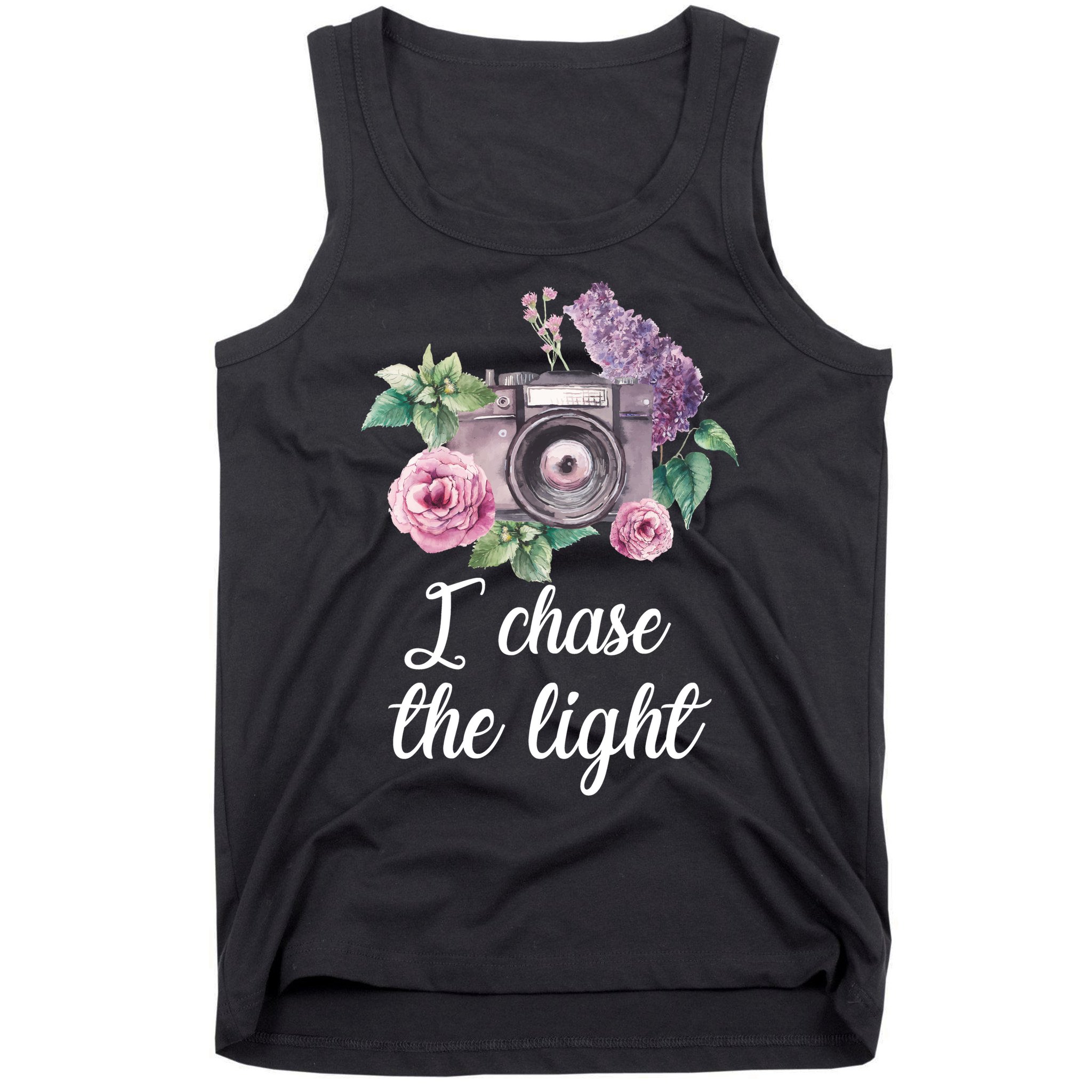 I Chase the Light Camera Tank Top