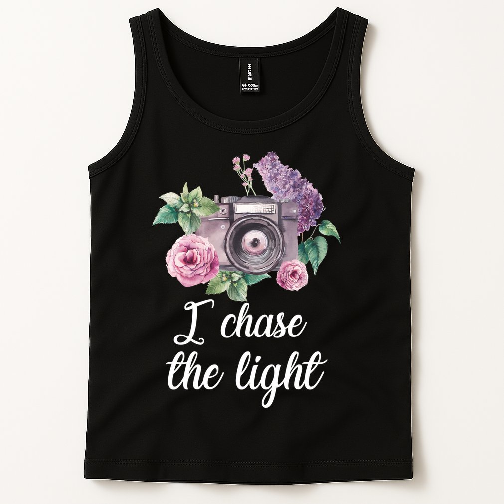 I Chase the Light Camera Tank Top