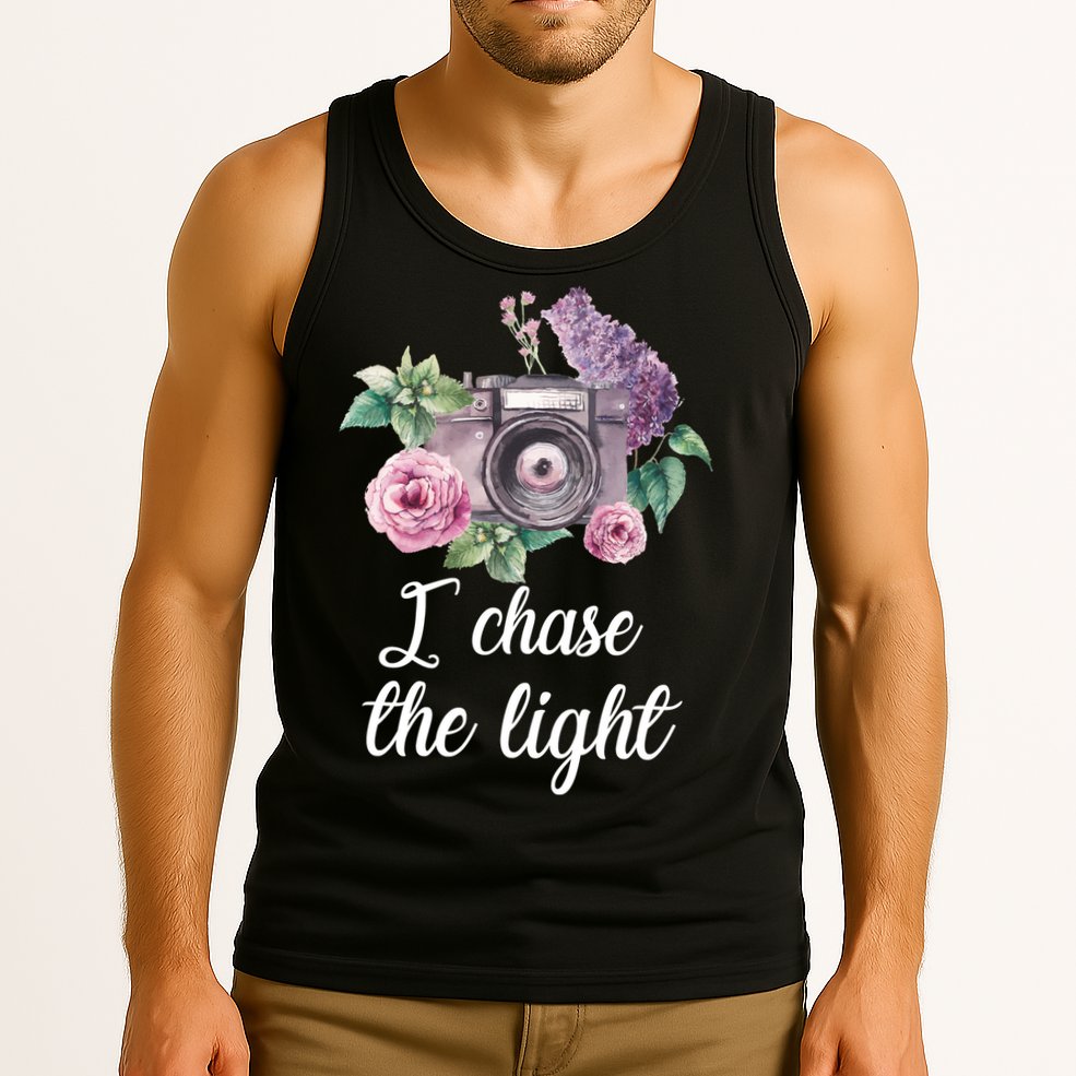I Chase the Light Camera Tank Top