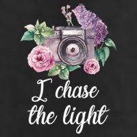 I Chase the Light Camera Golf Towel