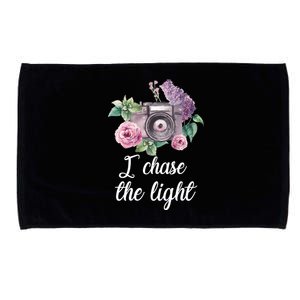 I Chase the Light Camera Microfiber Hand Towel