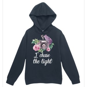 I Chase the Light Camera Urban Pullover Hoodie