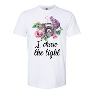 I Chase the Light Camera Softstyle CVC T-Shirt