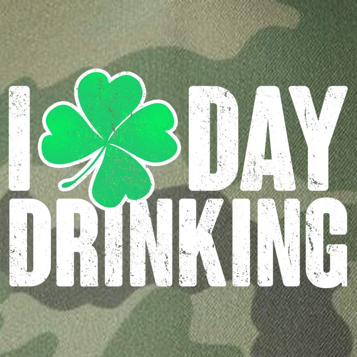 I Clover Day Drinking  Legacy Tie Dye Trucker Hat