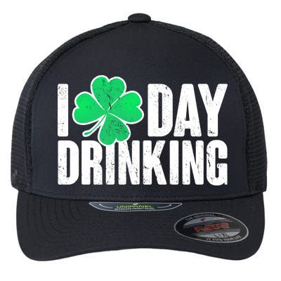 I Clover Day Drinking  Flexfit Unipanel Trucker Cap