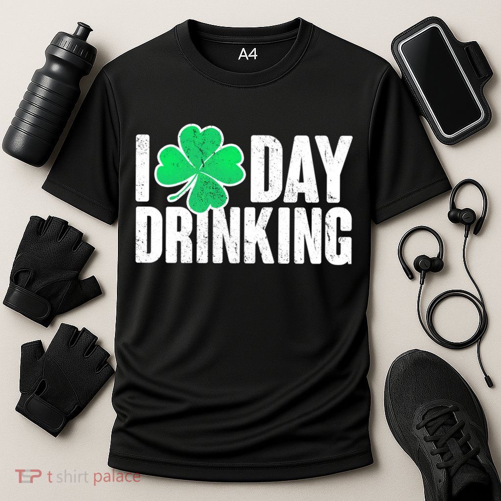 I Clover Day Drinking  Performance Shirt