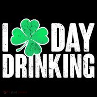 I Clover Day Drinking  Performance Shirt