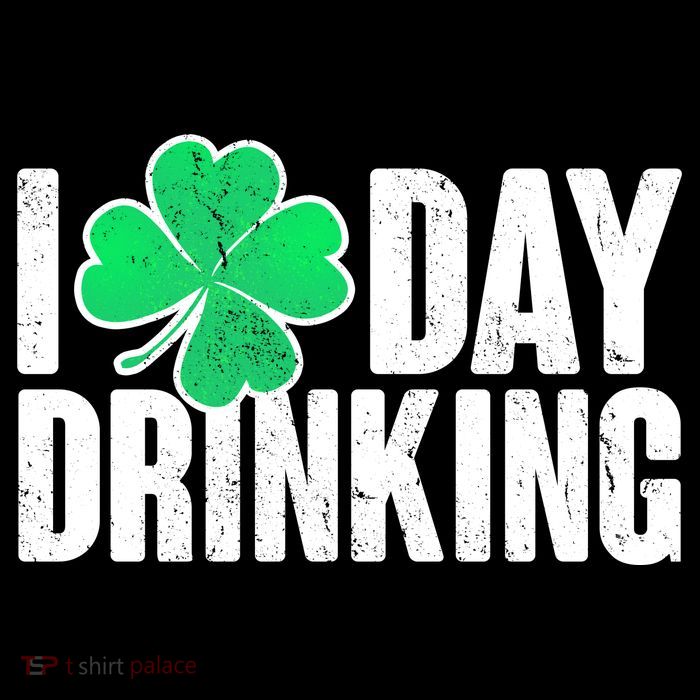 I Clover Day Drinking  Performance Shirt