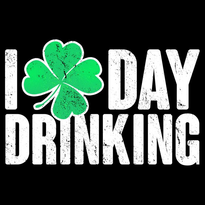 I Clover Day Drinking  Hoodie