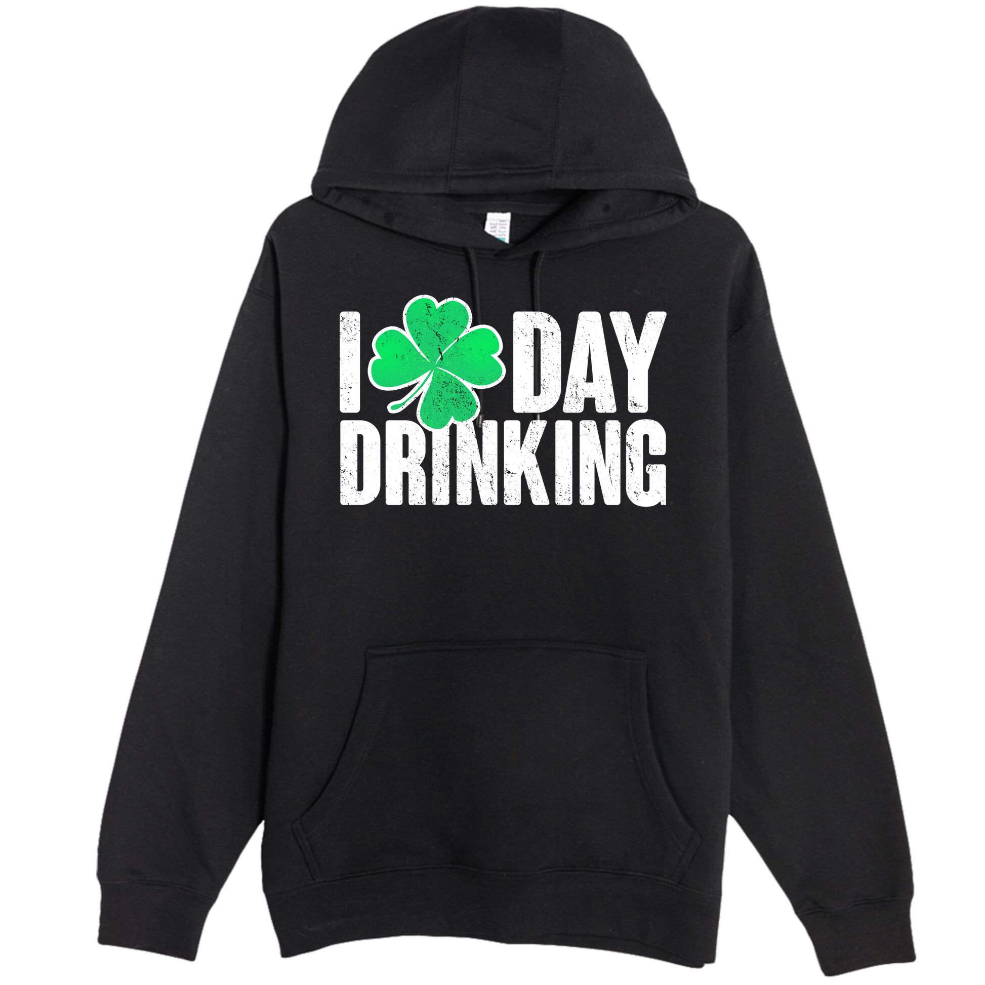 I Clover Day Drinking  Premium Pullover Hoodie