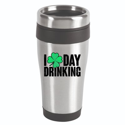 I Clover Day Drinking  16oz Travel Tumbler