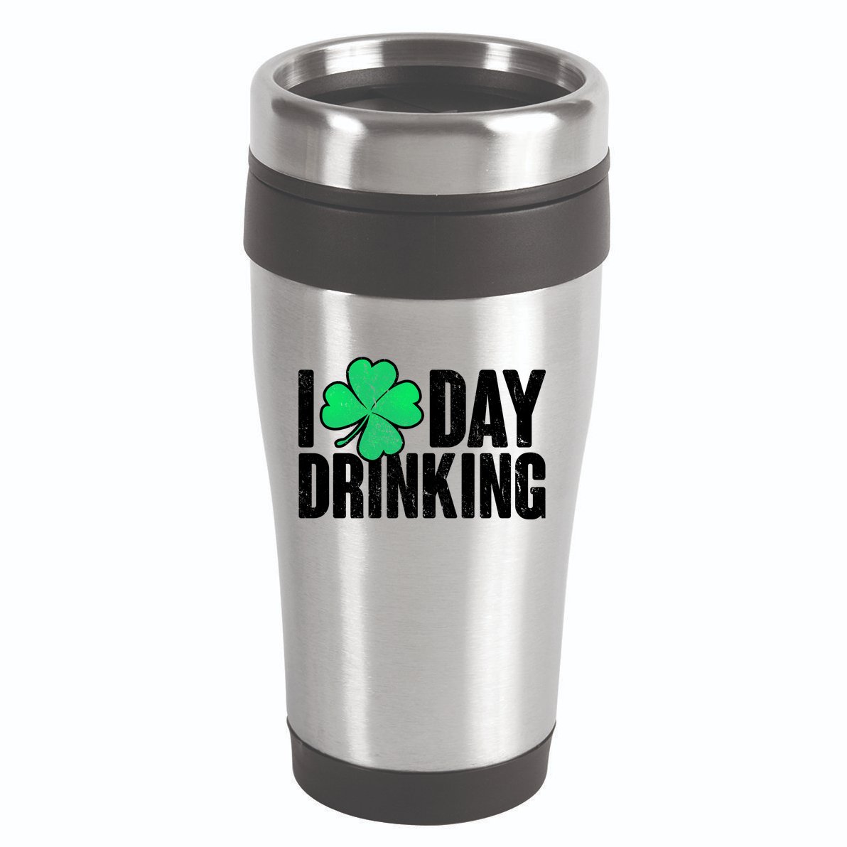 I Clover Day Drinking  16oz Travel Tumbler