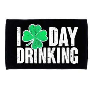 I Clover Day Drinking  Microfiber Hand Towel