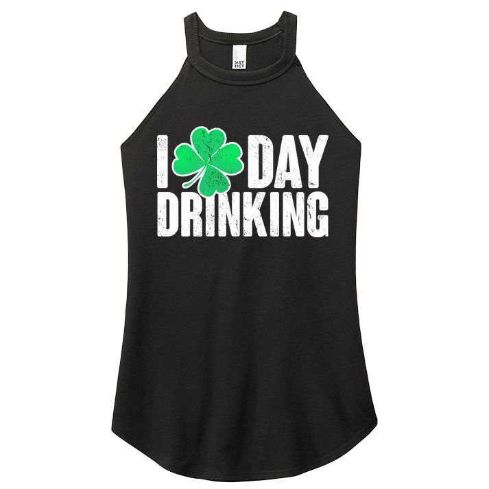 I Clover Day Drinking  Women's Perfect Tri Rocker Tank