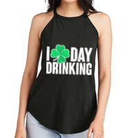 I Clover Day Drinking  Women's Perfect Tri Rocker Tank