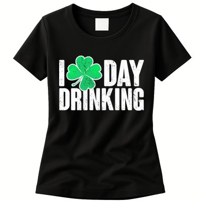 I Clover Day Drinking  Womens T-Shirt