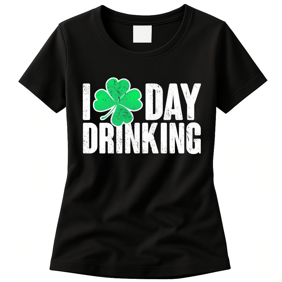 I Clover Day Drinking  Womens T-Shirt
