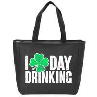I Clover Day Drinking  Zip Tote Bag