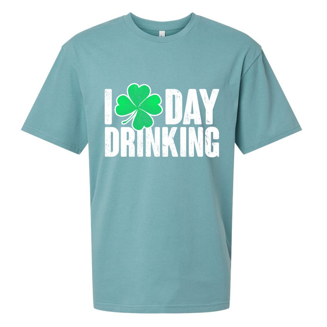 I Clover Day Drinking  Sueded Cloud Jersey T-Shirt