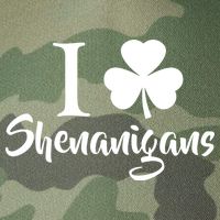 I Clover Shenanigans Irish Shamrock Legacy Tie Dye Trucker Hat
