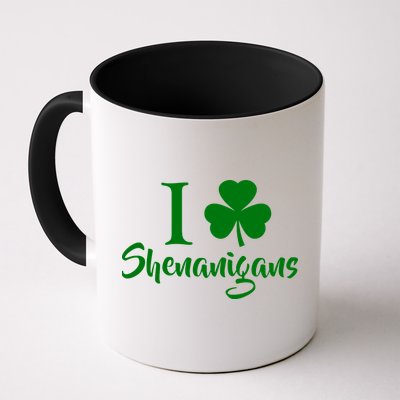 I Clover Shenanigans Irish Shamrock Mug