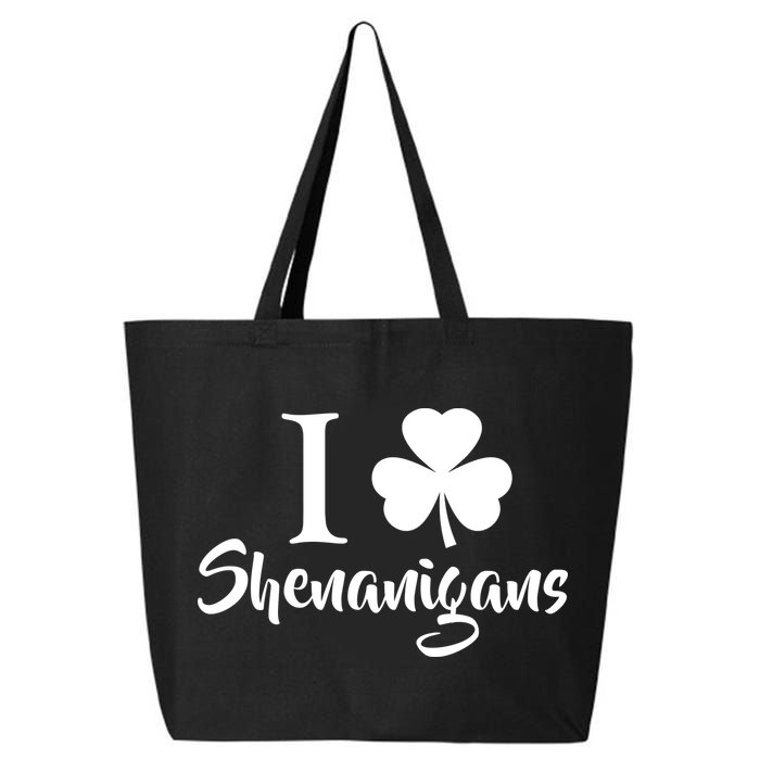 I Clover Shenanigans Irish Shamrock 25L Jumbo Tote