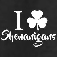 I Clover Shenanigans Irish Shamrock 25L Jumbo Tote