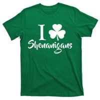 I Clover Shenanigans Irish Shamrock T-Shirt