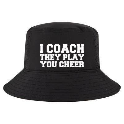 I Coach They Play You Watch Cool Comfort Performance Bucket Hat
