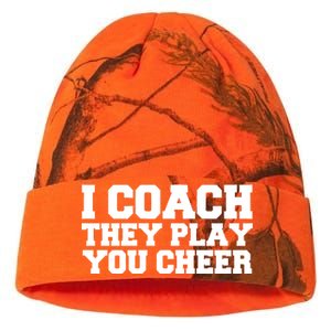 I Coach They Play You Watch Kati Licensed 12" Camo Beanie