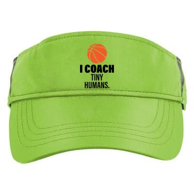 I Coach Tiny Humans Basketball Adult Drive Performance Visor